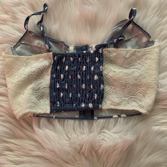 TOBI DOT ANGELES BUSTIER TOP - Picture 7 of 7